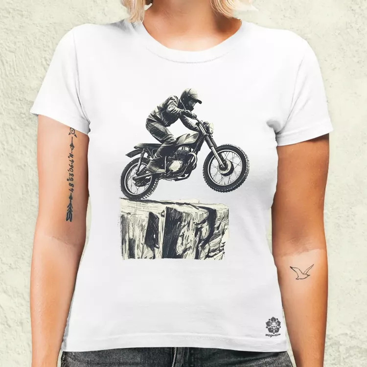 Motocross v5 női póló