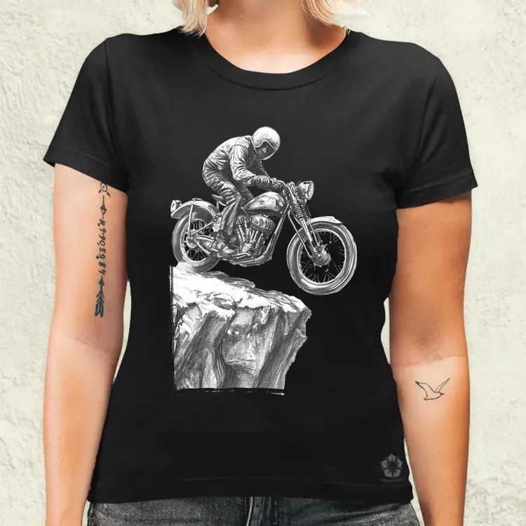 Motocross v6 női póló