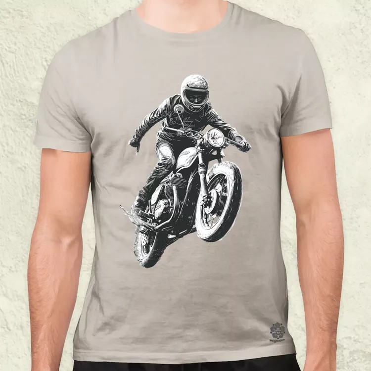 Motocross v7 férfi póló