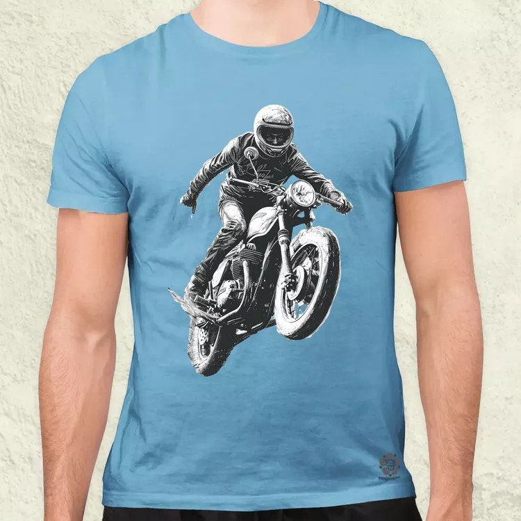 Motocross v7 férfi póló