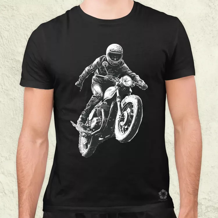 Motocross v7 férfi póló