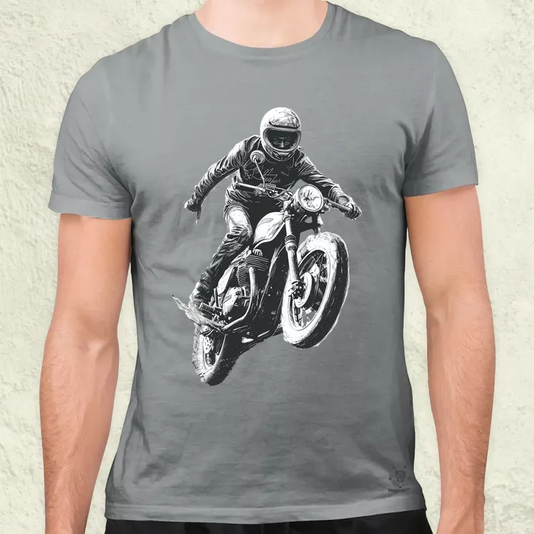 Motocross v7 férfi póló