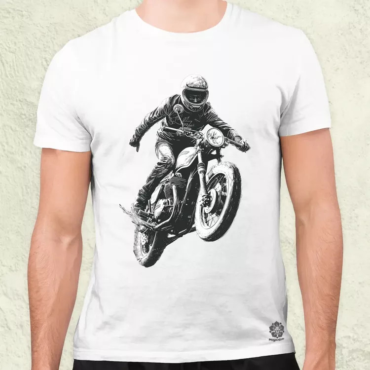 Motocross v7 férfi póló