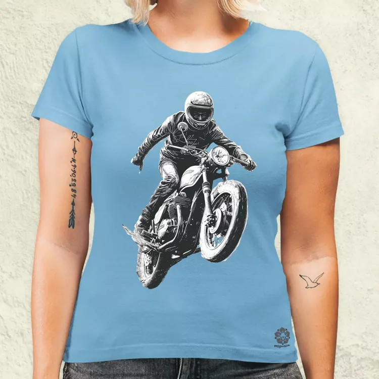 Motocross v7 női póló