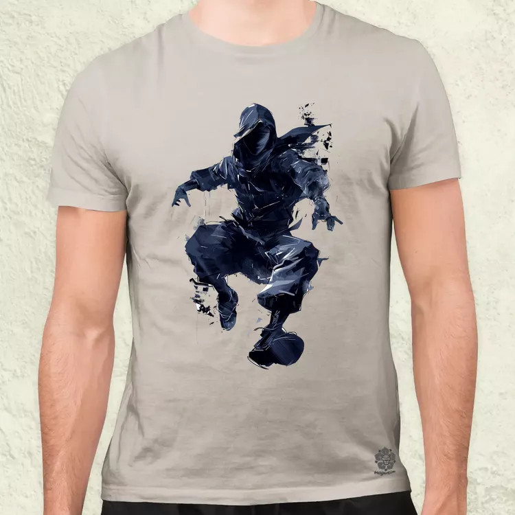 Ninja rajz v1 férfi póló