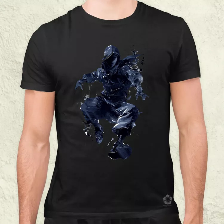 Ninja rajz v1 férfi póló