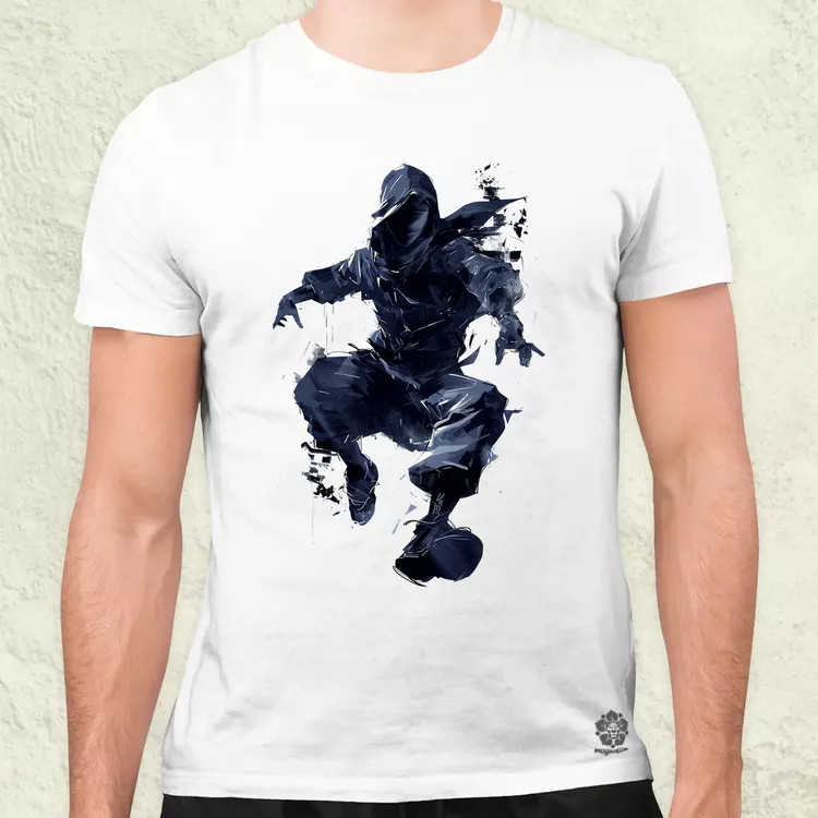 Ninja rajz v1 férfi póló