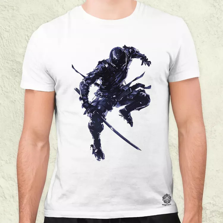 Ninja rajz v4 férfi póló