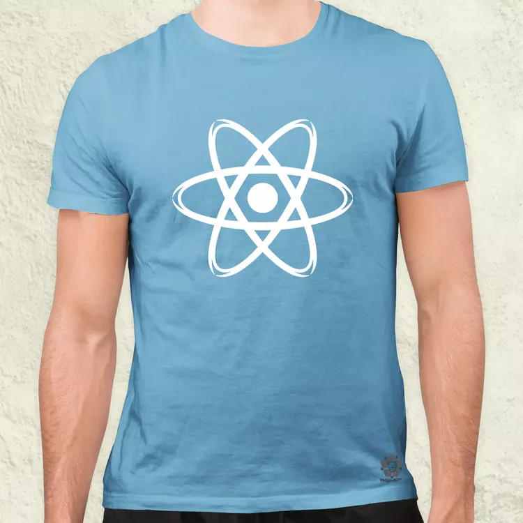 Atom férfi póló