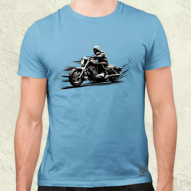 Harley Davidson Sportster rajz v1 férfi póló