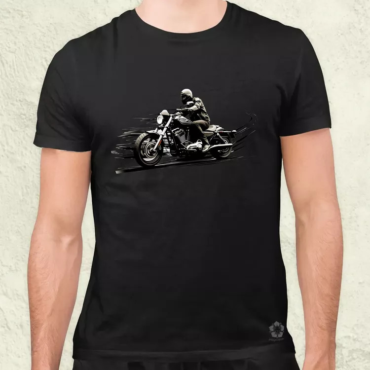 Harley Davidson Sportster rajz v1 férfi póló