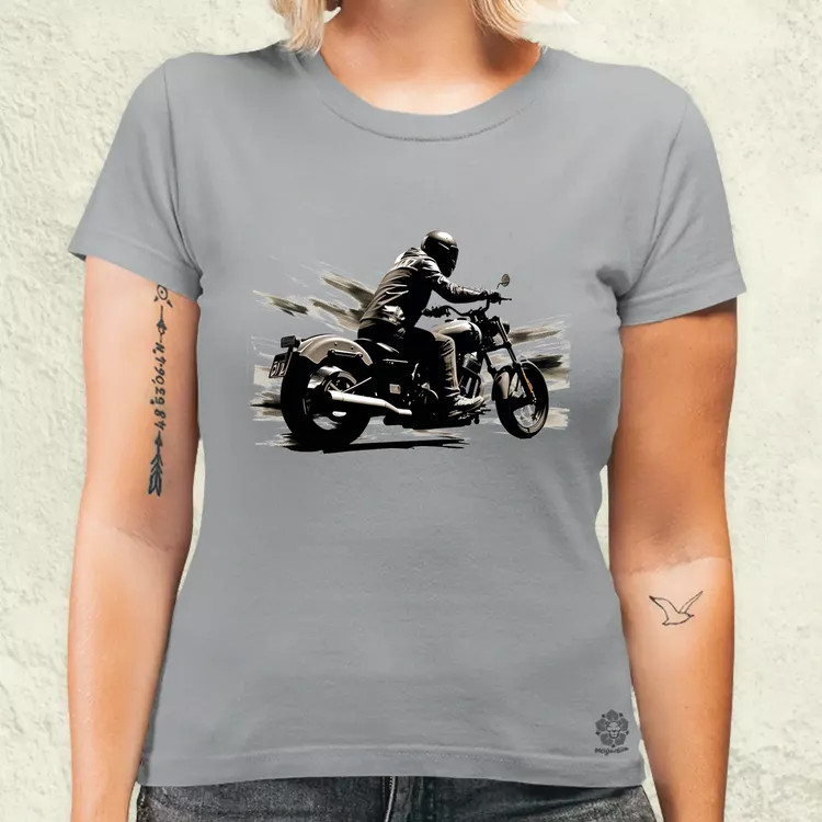 Harley Davidson Sportster rajz v2 női póló