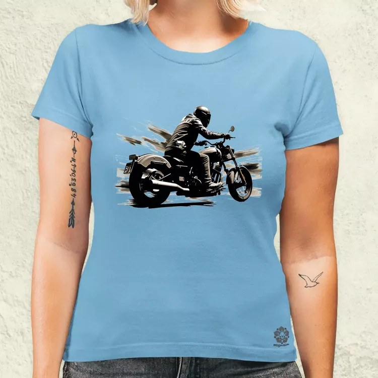 Harley Davidson Sportster rajz v2 női póló