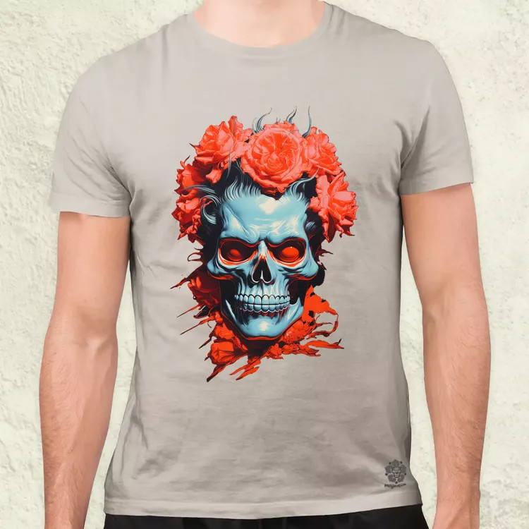 Pop art Hannya maszk v1 férfi póló