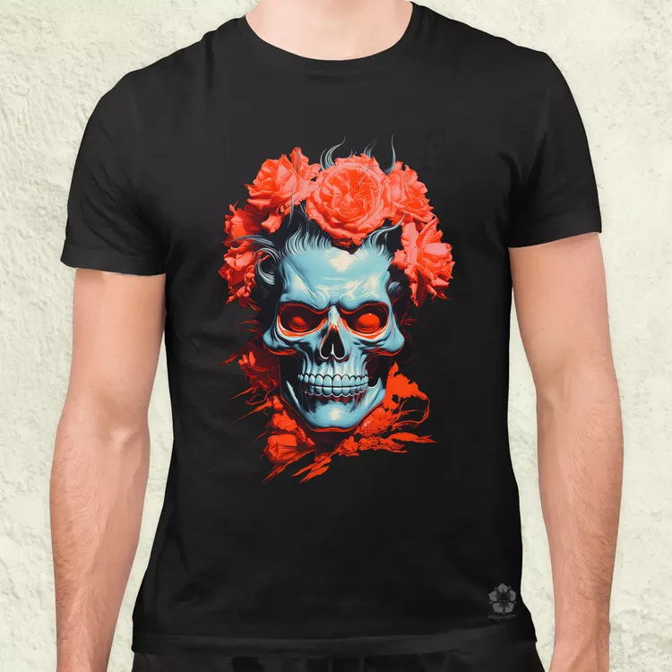 Pop art Hannya maszk v1 férfi póló