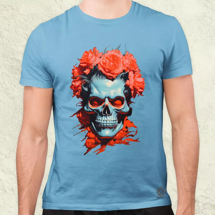 Pop art Hannya maszk v1 férfi póló