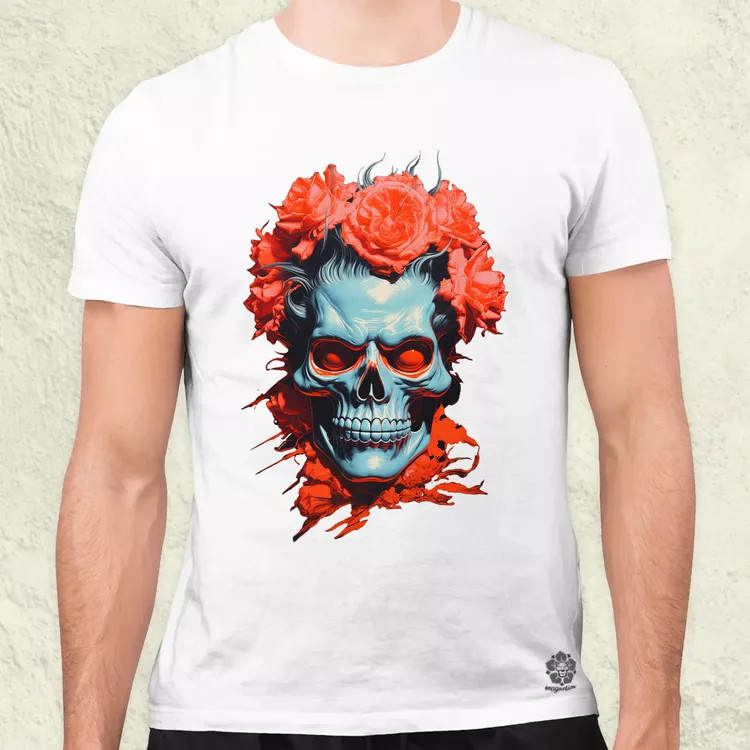 Pop art Hannya maszk v1 férfi póló