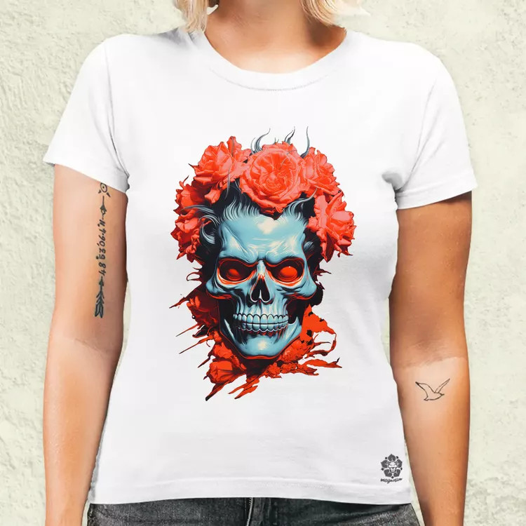 Pop art Hannya maszk v1 női póló