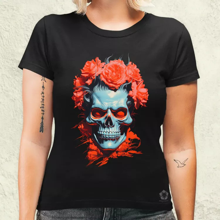 Pop art Hannya maszk v1 női póló
