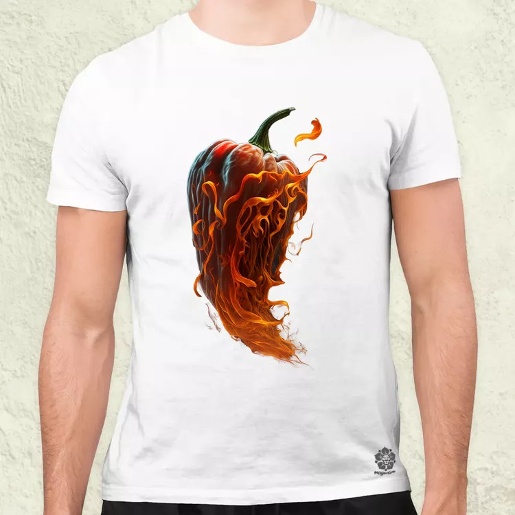 Szellem chilli v1 férfi póló