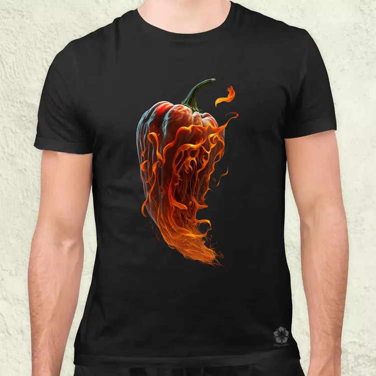 Szellem chilli v1 férfi póló