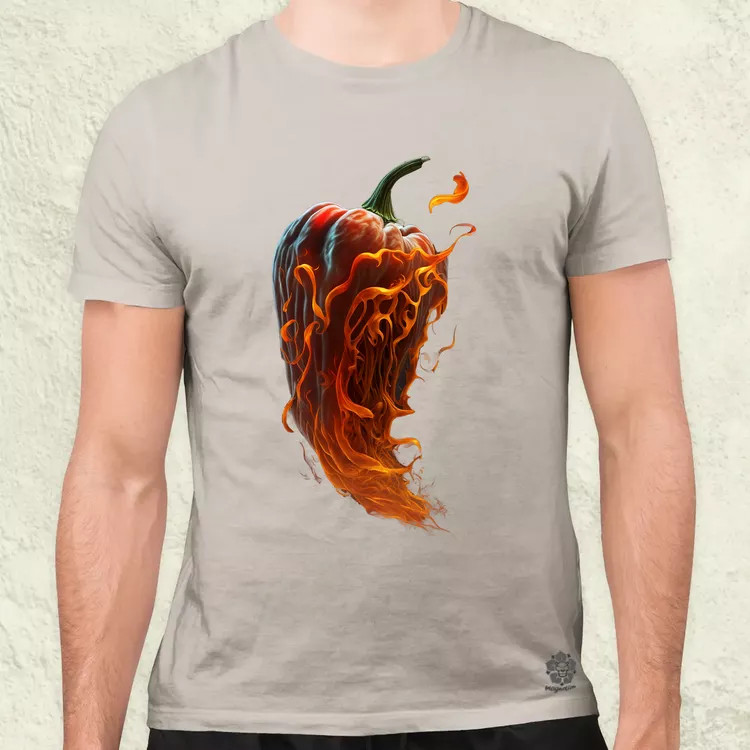 Szellem chilli v1 férfi póló