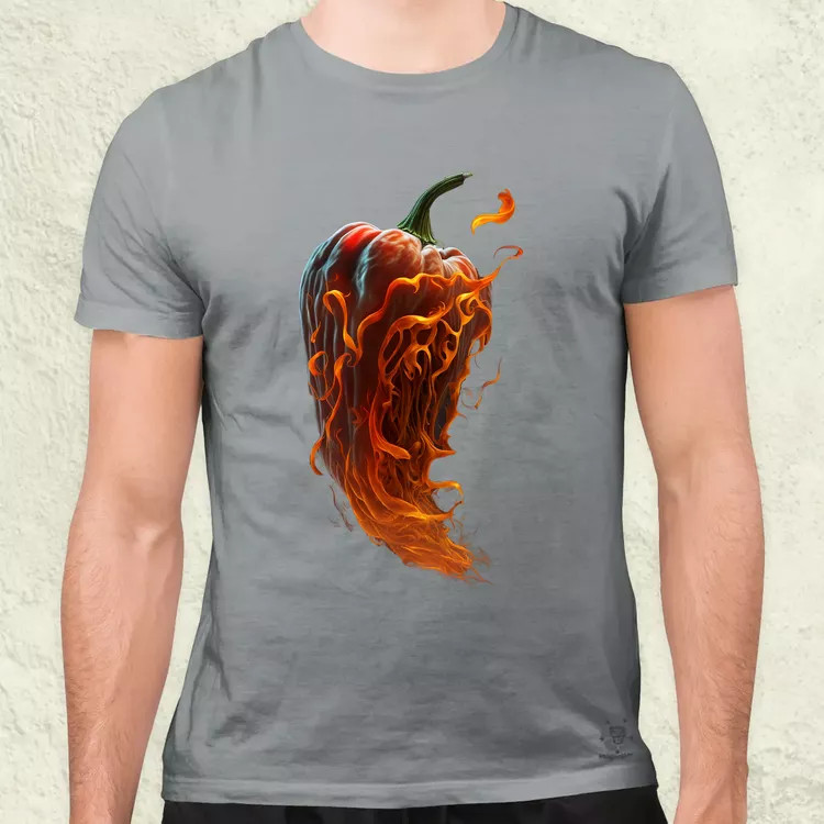Szellem chilli v1 férfi póló