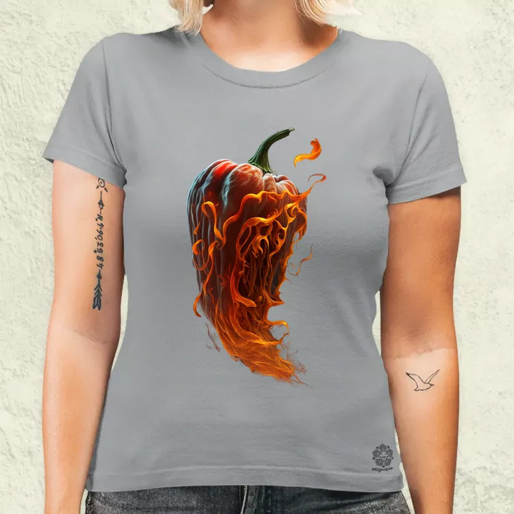 Szellem chilli v1 női póló
