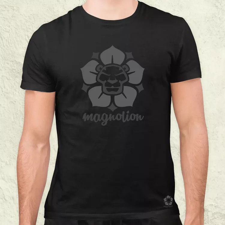Magnolion szürke férfi póló