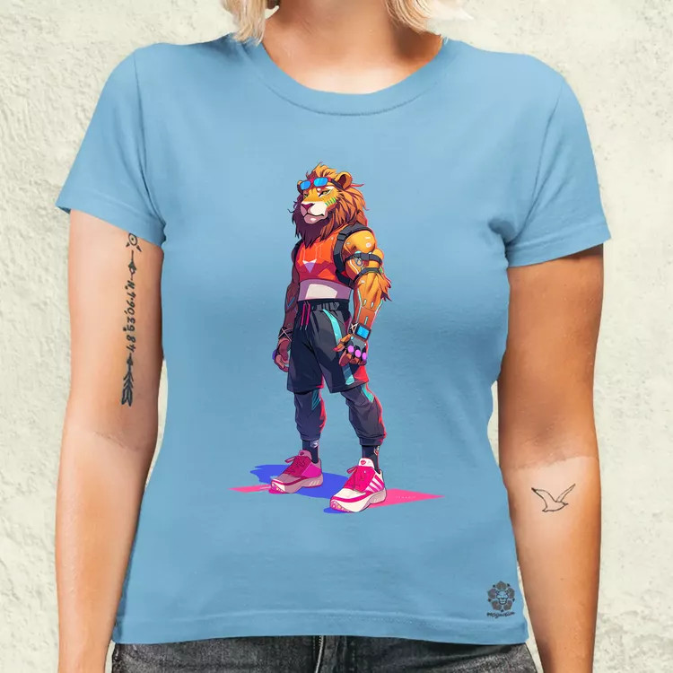 Valorant art oroszlán v3 női póló