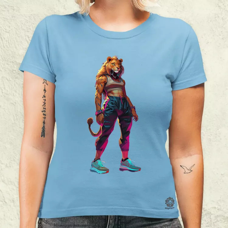 Valorant art oroszlán v4 női póló