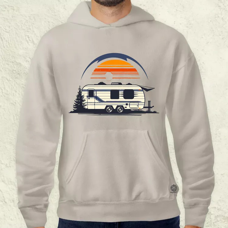 Camper minimál v1 férfi pulóver