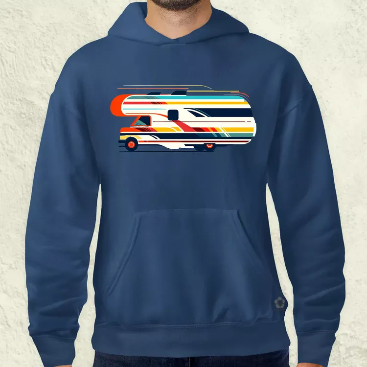 Camper minimál v2 férfi pulóver