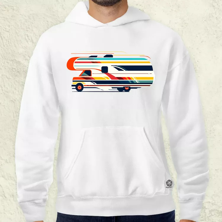 Camper minimál v2 férfi pulóver