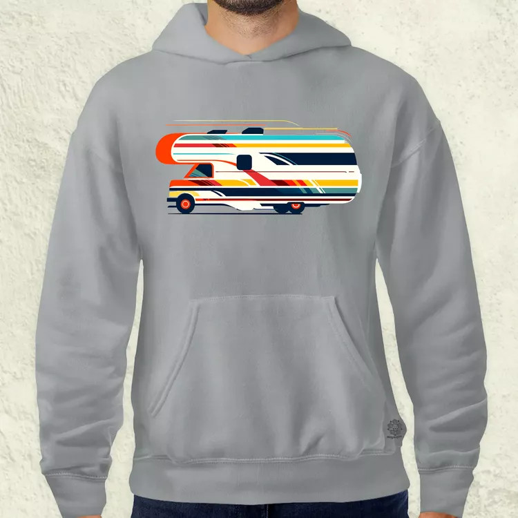 Camper minimál v2 férfi pulóver