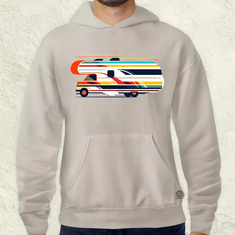 Camper minimál v2 férfi pulóver
