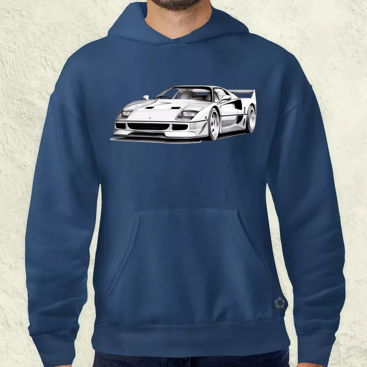 Ferrari F40 rajz v1 férfi pulóver