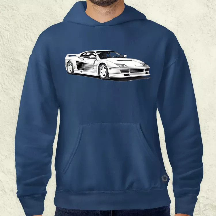 Ferrari Testarossa v1 férfi pulóver