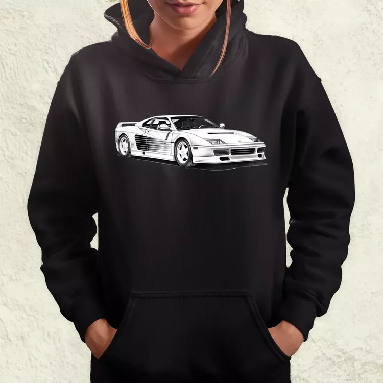 Ferrari Testarossa v1 női pulóver