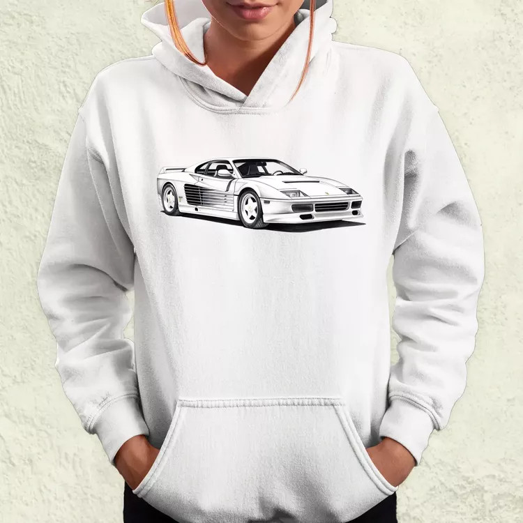 Ferrari Testarossa v1 női pulóver