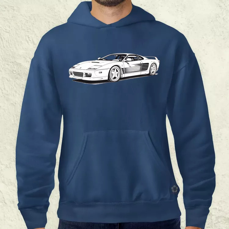 Ferrari Testarossa v2 férfi pulóver