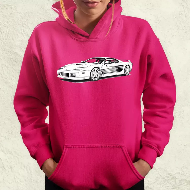 Ferrari Testarossa v2 női pulóver