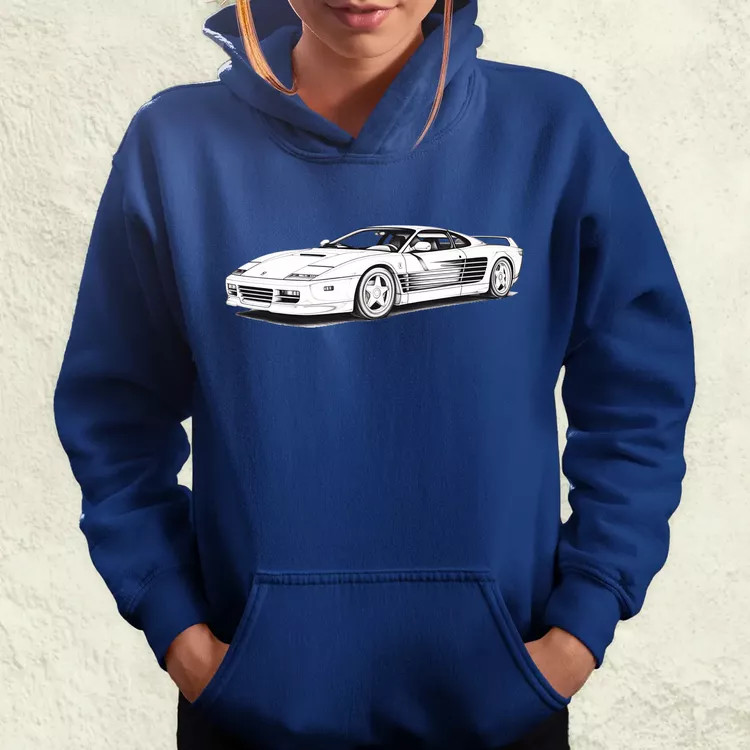 Ferrari Testarossa v2 női pulóver
