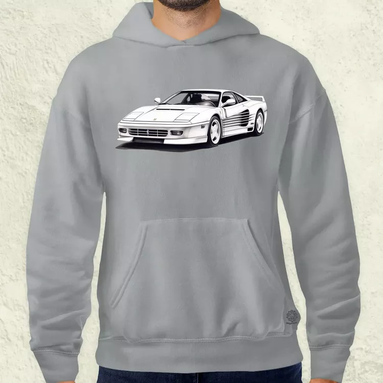Ferrari Testarossa v3 férfi pulóver