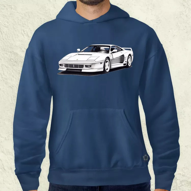 Ferrari Testarossa v3 férfi pulóver