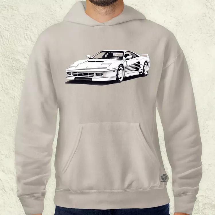 Ferrari Testarossa v3 férfi pulóver