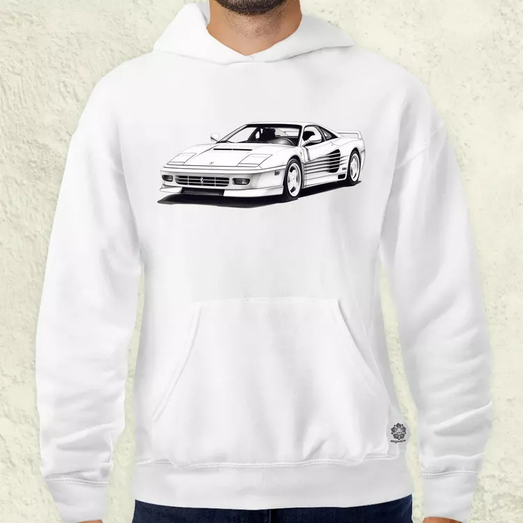 Ferrari Testarossa v3 férfi pulóver