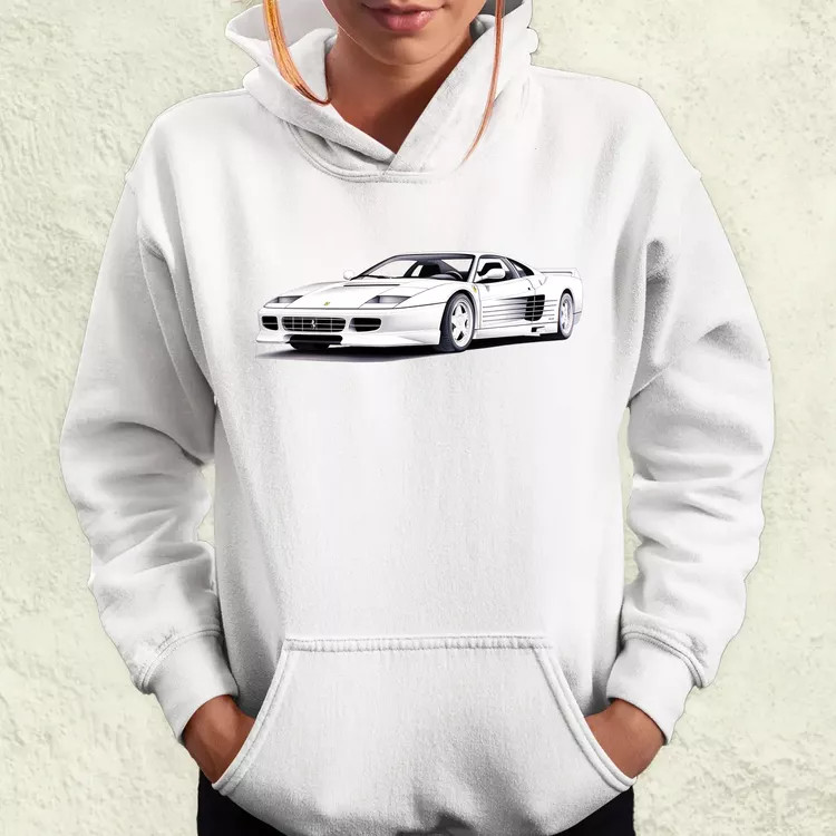 Ferrari Testarossa v4 női pulóver
