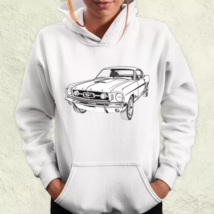 Ford Mustang v3 női pulóver