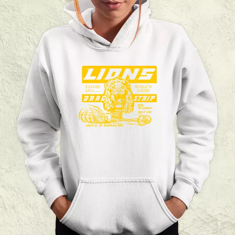 Lions Drag Strip sárga női pulóver